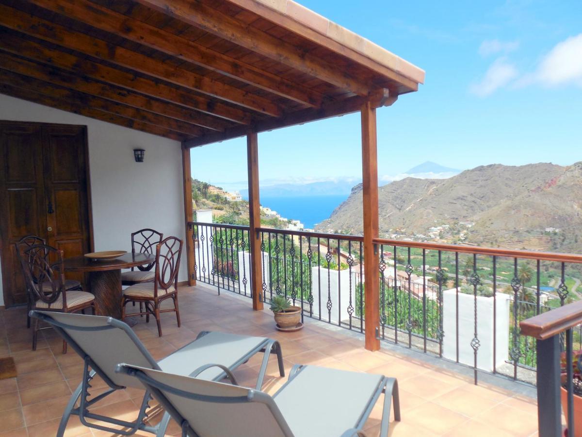 Casa La Sabina Roja 1 - Casa Con Impresionantes Vistas Sobre Hermigua Y El Mar ภายนอก รูปภาพ