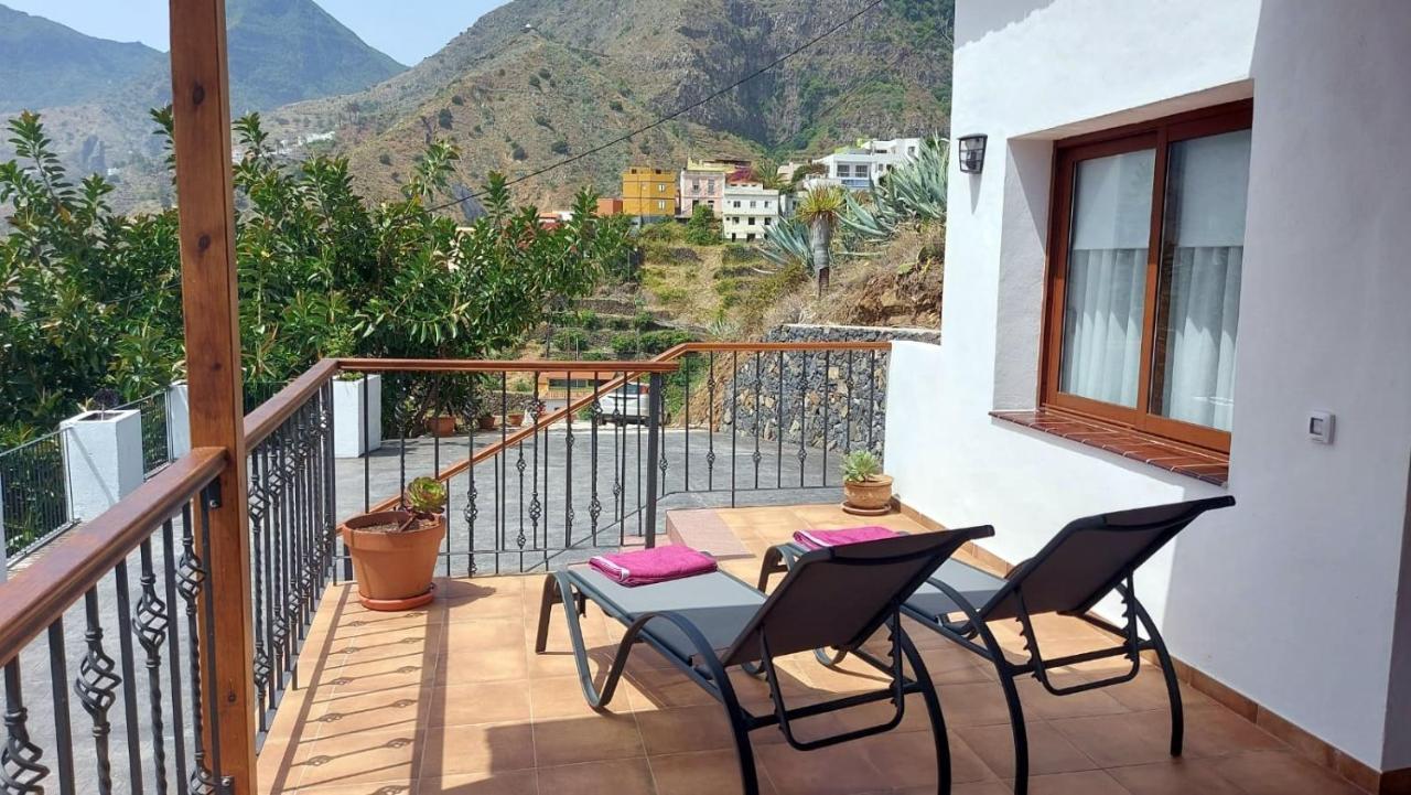 Casa La Sabina Roja 1 - Casa Con Impresionantes Vistas Sobre Hermigua Y El Mar ภายนอก รูปภาพ