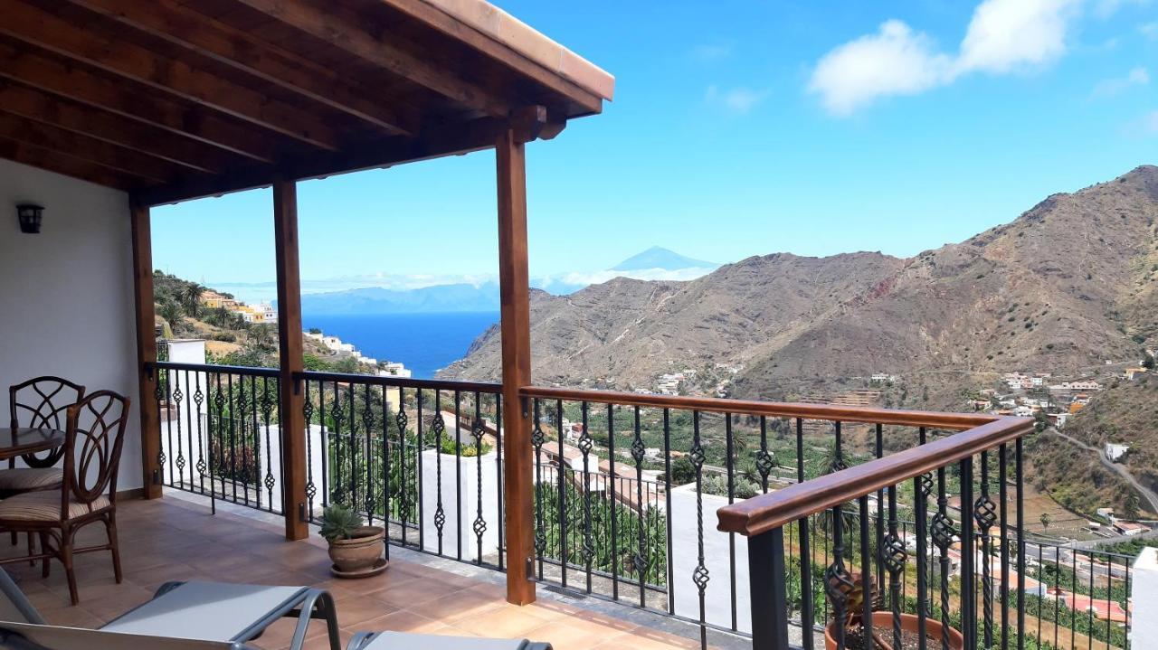 Casa La Sabina Roja 1 - Casa Con Impresionantes Vistas Sobre Hermigua Y El Mar ภายนอก รูปภาพ