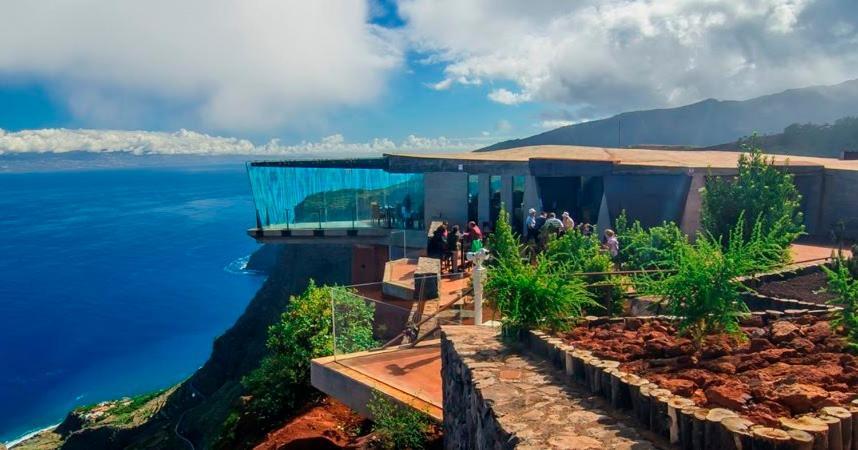 Casa La Sabina Roja 1 - Casa Con Impresionantes Vistas Sobre Hermigua Y El Mar ภายนอก รูปภาพ