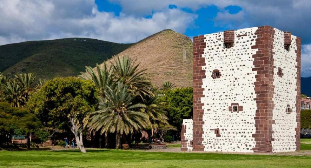 Casa La Sabina Roja 1 - Casa Con Impresionantes Vistas Sobre Hermigua Y El Mar ภายนอก รูปภาพ