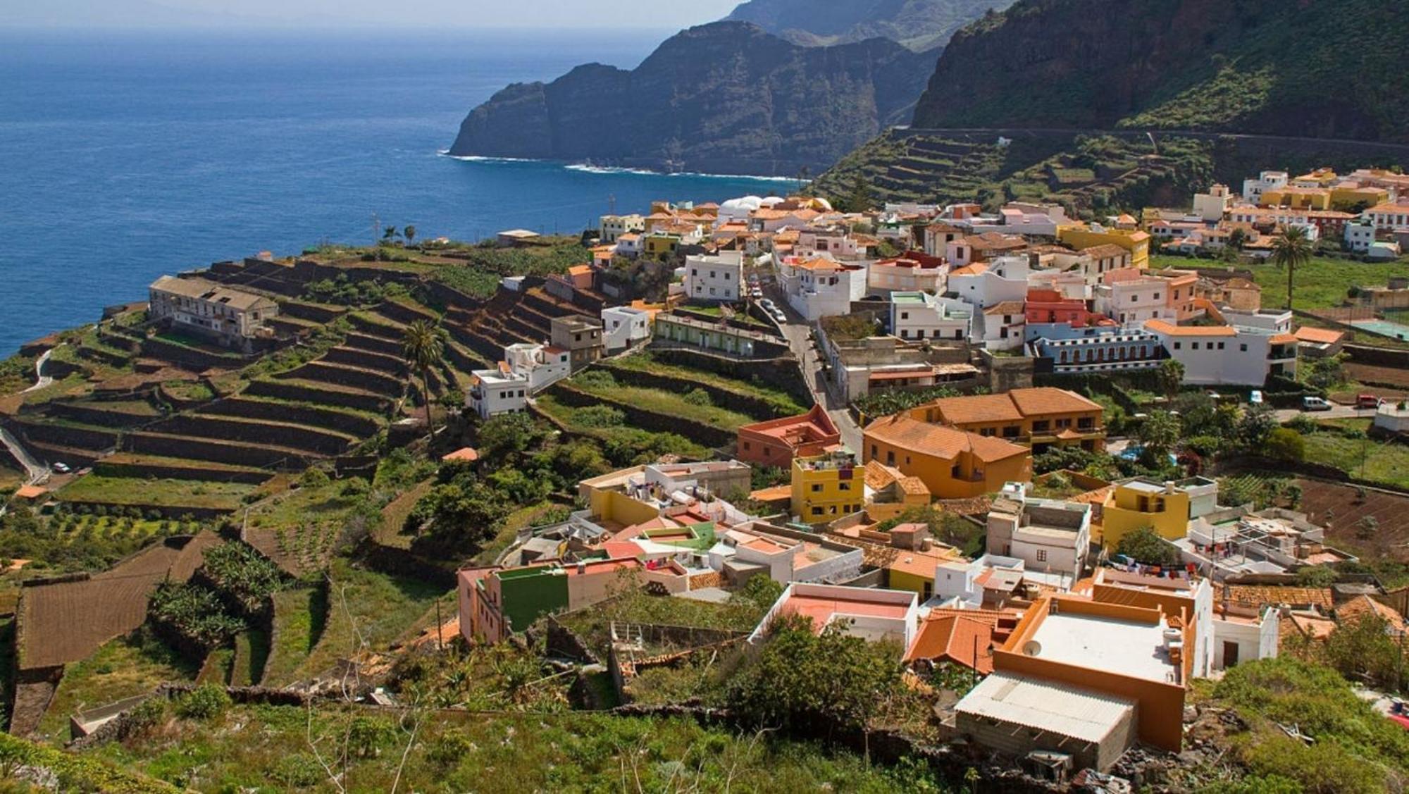 Casa La Sabina Roja 1 - Casa Con Impresionantes Vistas Sobre Hermigua Y El Mar ภายนอก รูปภาพ
